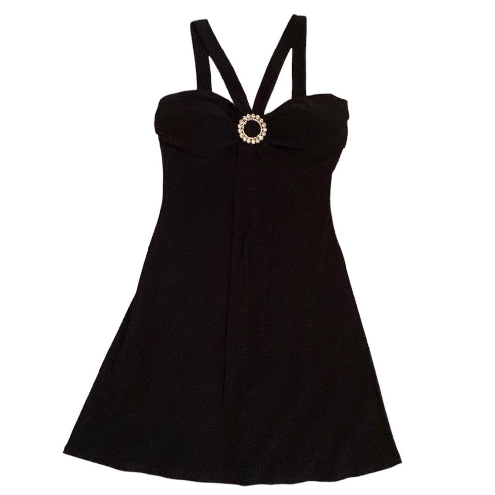 Taboo Semi Formal Black Dress • Size Medium